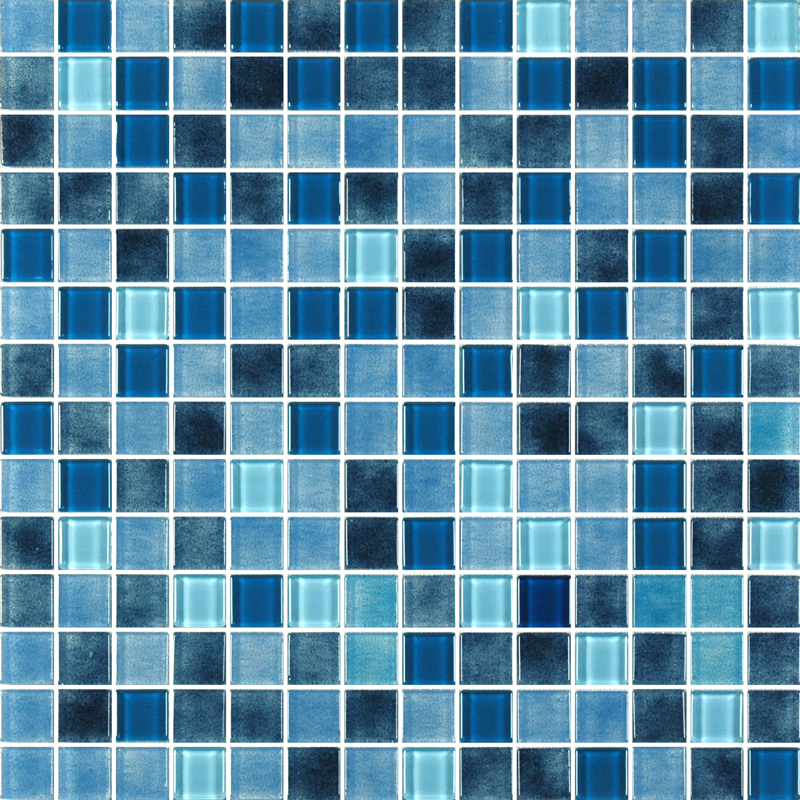 Hudson Bay Dark Blue Glass Tiles