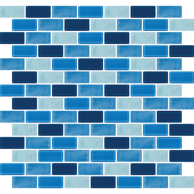 Phi Phi Similan Blue Glass Tiles