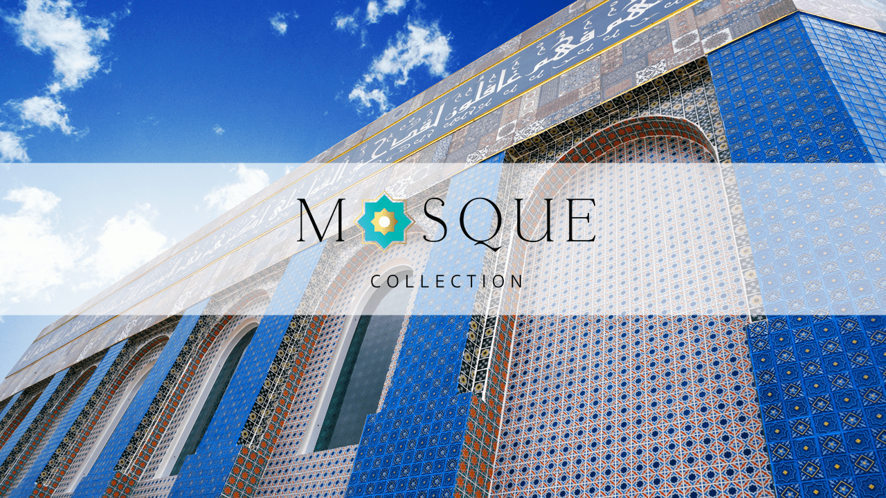 The Mosque Collection is essentially inspired by an Islamic art and ranges from tiles  used  in  architecture  to interior design.